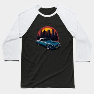 Ford Thunderbird Vintage Car Baseball T-Shirt